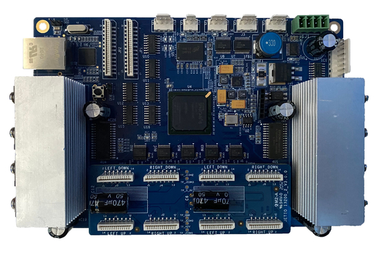 ONE PASS I3200 Inkjet Printer Board For Cylindrical Wine Bottles Cartons Label Printing