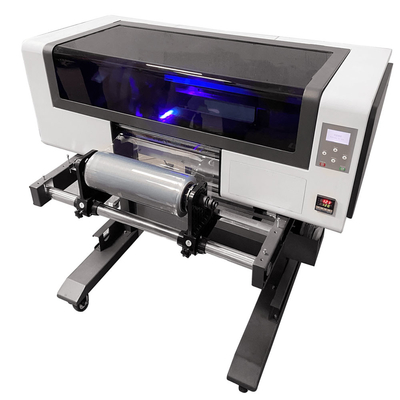 UV DTF Printer Roll Laminator A3 Printing Machine Stickers Printer TX800 Three Heads Roll To Roll Inkjet Printer