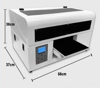 XP600 Printhead A4 Digital Flatbed UV Printer Direct To Phone Case Metal Bottle Printer