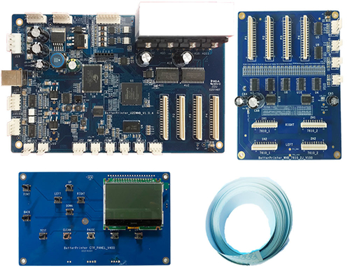 Double Heads 7610 Main Board Kit Printer Parts For Thermal Transfer Dtf Inkjet Printer Flatbed Printer Board