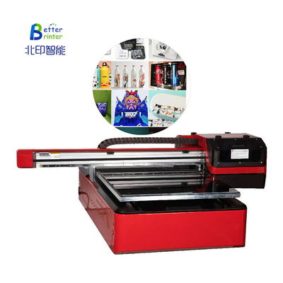 60cmx90cm Epson Xp600 TX800 Heads Uv Flatbed Printer Sign Gift Box Tile Wine Bottle Crystal Label Advertising Printing