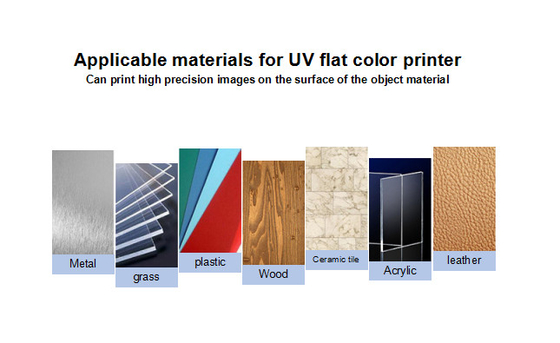 UV Flatbed Printer A3a4 Advertising Inkjet Printing Machine Mobile Phone Case Crystal Label Acrylic I3200 Inkjet Printer