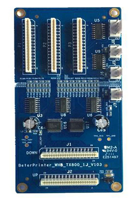 Single Head Tx800 Printhead Board Kit For Wall Floor Printer White Ink Pyrography Printer