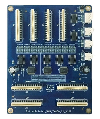 TX800 Double Head Inkjet Board DTF Printer Control Board UV Flatbed Printer