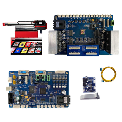 Advertising photo printing Machinery Parts 4 Head TX600 Printhead Board kit For  UV flat panel textile inkjet printer