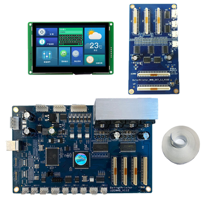 Eco Solvent Printer Single Head Kit Dx7 Carriage Board for Flatbed UV Printer