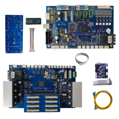 XP600 Four Head Epson Printer Board For Inkjet Printer Board For advertising photo print UV flat panel textile printing