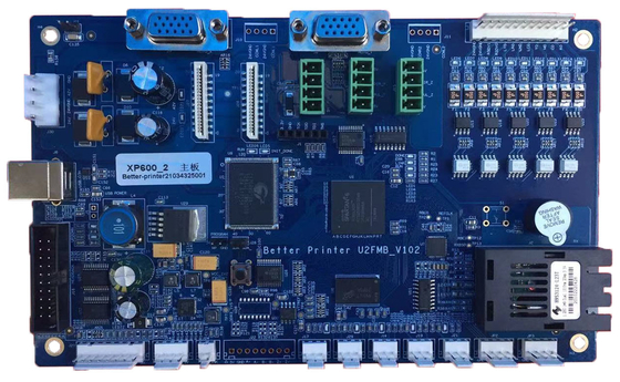 XP600 Four Head Epson Printer Board For Inkjet Printer Board For advertising photo print UV flat panel textile printing