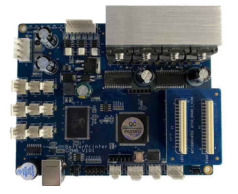 UV Flat Photo Printer Board XP600 Single Head Inkjet Board Leather PVC Advertising Signage Printing