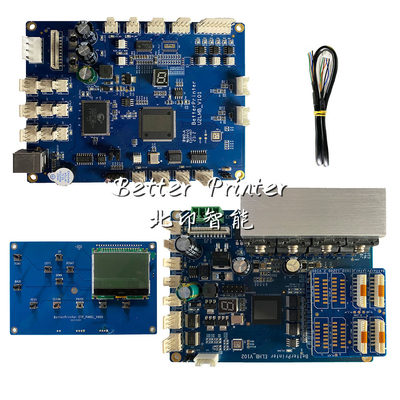 UV Flatbed Printer Board I3200 Single Head Control System Glass Gift Box Crystal Logo Advertising Printing Inkjet Kit