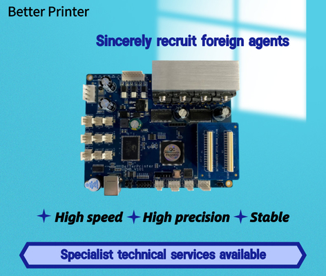 Better Printer inkjet board kit mainboard for doubleI1600 printhead UV Flatbed Printer White ink pyrography Printer