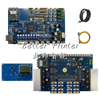 UV Flatbed Printer I1600 Four Head Network Inkjet Board T-Shirt Clothing White Ink Hot Stamping DTF Printer Board