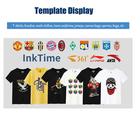 Network I3200 Inkjet Board Printer System For Heat Press Filming Textile Thermal Transfer Ellipse Digital Printing