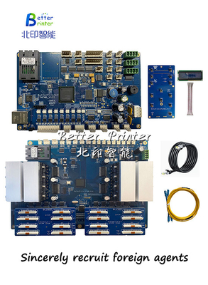 Printer Board G5I Eight Head Kit For Cylindrical Wine Bottle Ball Pole Printing Direct Spraying Machine Inkjet Board