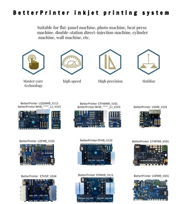 Inkjet Printer System XP600 Board UV Flatbed Printer Wine Bottle Metal Pattern Textile Clothing T-shirt Digital Print