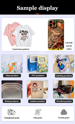 Inkjet Printer System TX800 Single Head A3 T-shirt Digital Direct Printing Machine UV Flatbed Printer Board