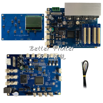 UV Flatbed Printing Metal Cylinder 3D Relief Digital Direct Jet Printer Board XP600 Textile Color Printing Machine