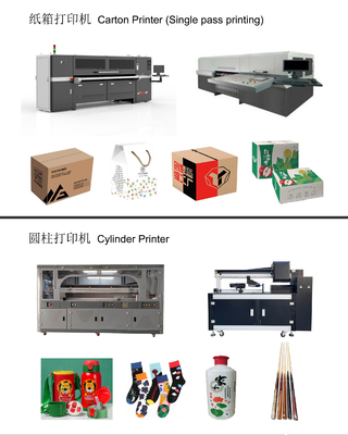 Photo High-precision Printing Board G5i Inkjet Printer Advertising Posters High-speed Cylindrical UV Flatbed Printer