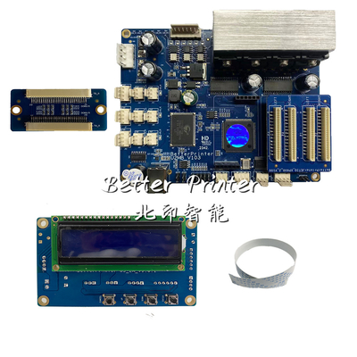 UV printer wall printing inkjet board XP600 inkjet printer system For advertising photo printing floor textile printing