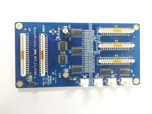 Industrial low cost dx7 single head Inkjet Print Board use for Floor Printer