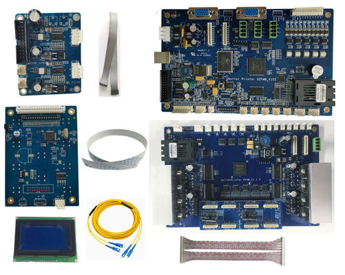 I3200 UV Flatbed Printer Inkjet Board , USB2.0 Double Head Kit For White Ink Pyrography