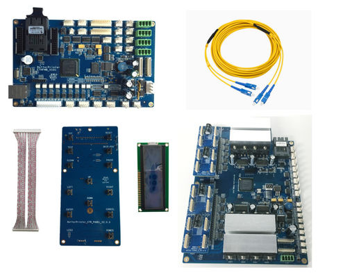Gigabit Network Four Head I3200 Inkjet Print Board , White Ink Pyrography Printer Kit