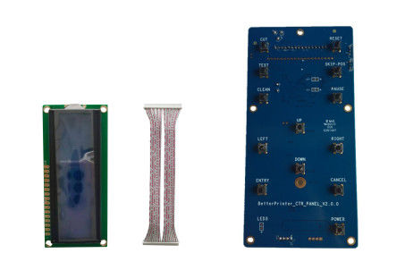 Gigabit Network Four Head I3200 Inkjet Print Board , White Ink Pyrography Printer Kit