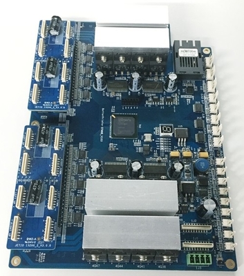 Network Interface Eight Head i3200 Inkjet Print Board , White Ink Pyrography Printer Kit