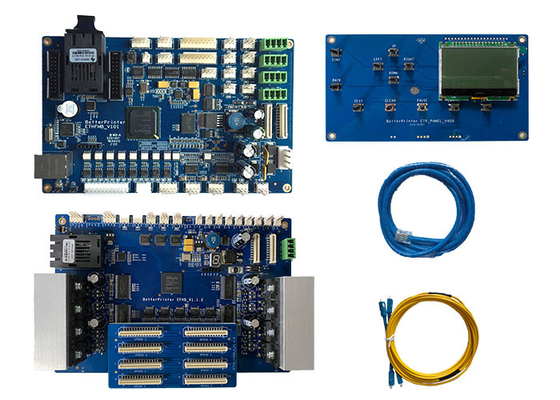 Printer control board XP600 four head network interface inkjet print board for spurt draws printer