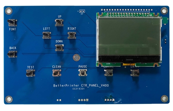 Printer control board XP600 four head network interface inkjet print board for spurt draws printer