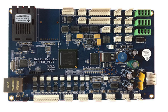 Better Printer inkjet printer control system , DX5 four head network Interface inkjet board ,  use for flatbed printer