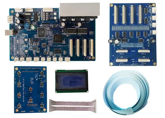 Epson 7610 double head low cost inkjet printer Board kit use for White ink pyrography Printer