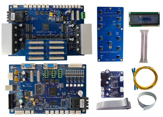 DX5 Four Head Inkjet Board Kit For White Ink Duplex Direct Injection Printer