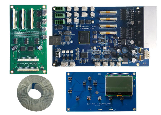 Inkjet printer system DX5 single head Gigabit network inkjet board for photo printer Flatbed Printer