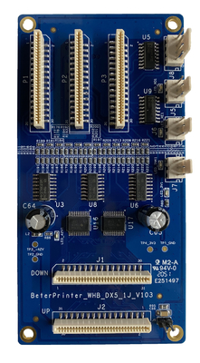 DX5 Single Head Better Printer Inkjet Control Board For UV Flatbed Printer / Wall Printer