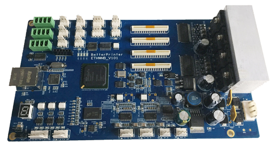 Use for spurt draws printer UV flatbed printer control board kit  7610 double head network Interface inkjet board