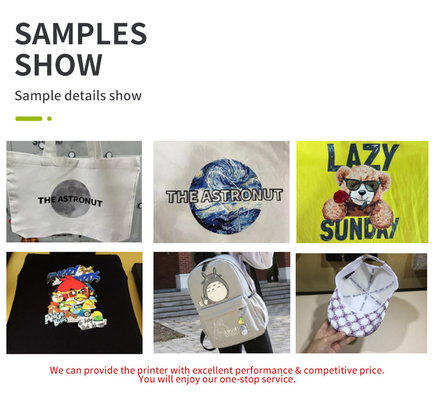 UV Flatbed Printer Inkjet System I3200 Photo Printer Textile Thermal Transfer Digital Direct Spray Textile Print Machine