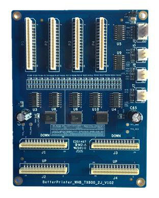 low cost tx800 double head inkjet board kit use for flatbed printer